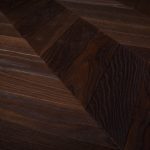 Паркетна дошка дуб Французька ялинка Arbofari Thermo Maroon